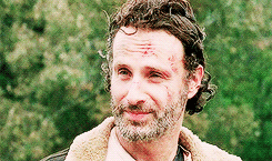 r-grimes: ★ favorite character meme: ★ one character rick grimes ➟ and all of us who were together before this place, no matter when we found each other, we’re family now. rick started that. and you won’t stop it. you can’t.
