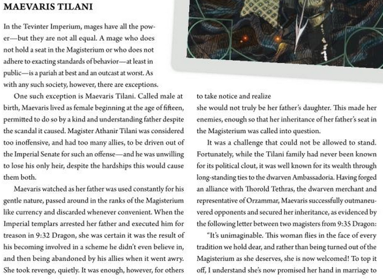 stars-collected:  anyway, here’s the important shit: Maevaris Tilani is a fucking