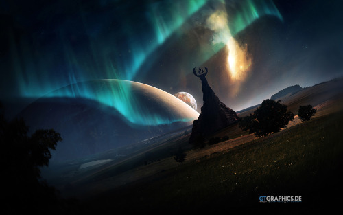 These Pictures Literally Just Took My Heart Away. Pictures Of Early Universe Destruction , Some Aurora’s