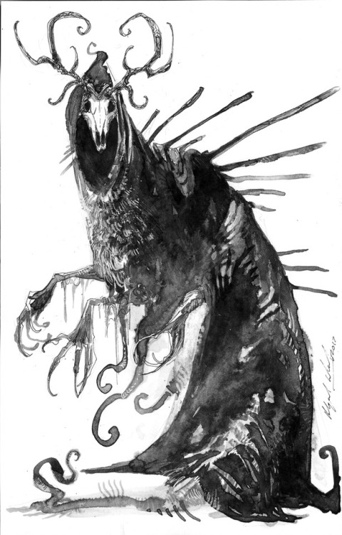 abz-j-harding: Some Monster Designs I did for an indie horror film called ‘Book of Monste