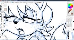 Working With Inking In Sketchbook Pro. Not Loving The Inking Too Right Now. While