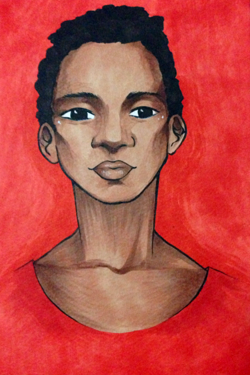 ajadeart:I did mean this to be Daja Kisubo but upon reflection she’s a little thinner than I intende