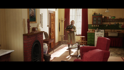 Tintin’s apartment in The Adventures of Tintin: The Secret of the Unicorn (2011)