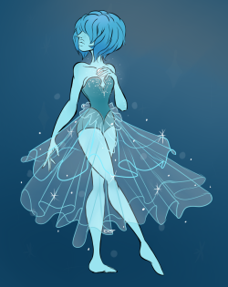 distortingspacetime:  Blue Diamond’s Pearl