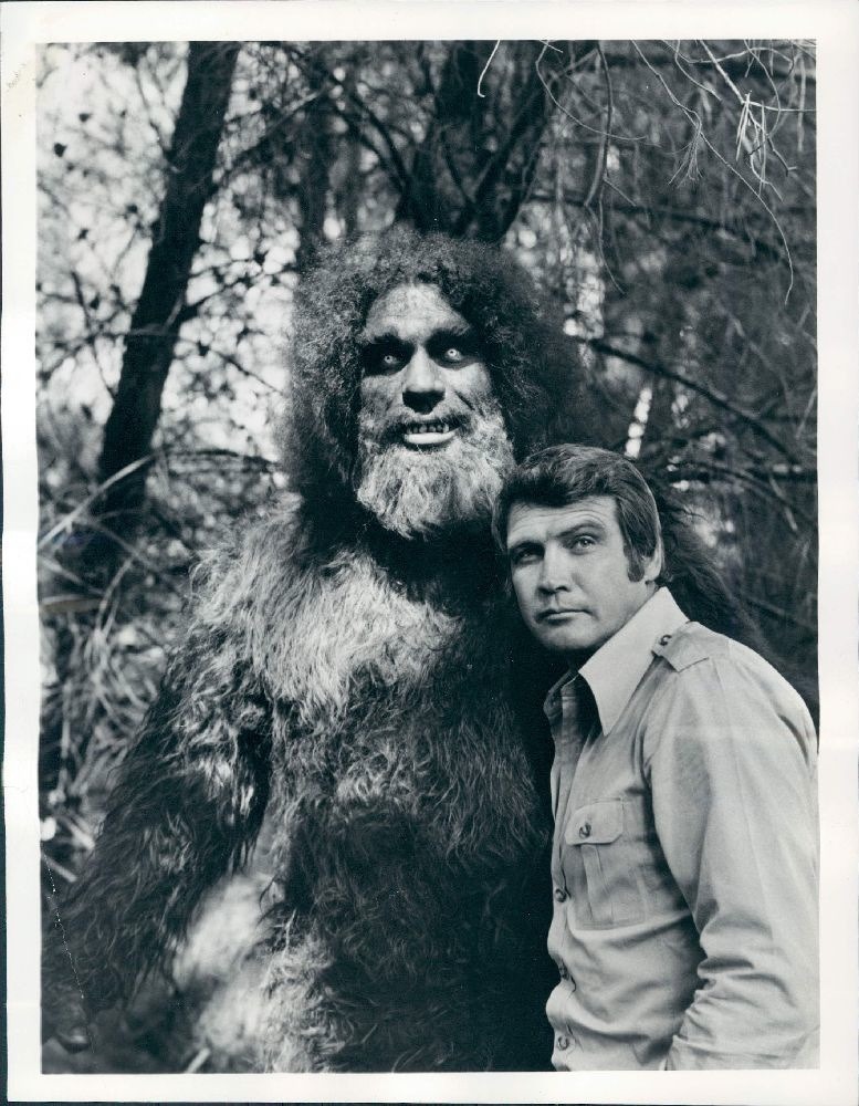 naturalbornworldshakers:  Andre the Giant was the first actor to play Bigfoot (…scared