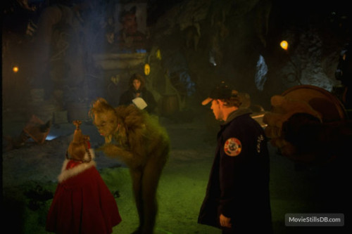 fuckyeahbehindthescenes:  The prosthetic make-up Jim Carrey wore took 3 hours to apply. Carrey felt so horribly confined and uncomfortable in the latex skin he needed counseling from a Navy SEAL who taught him torture-resistance techniques. How The Grinch