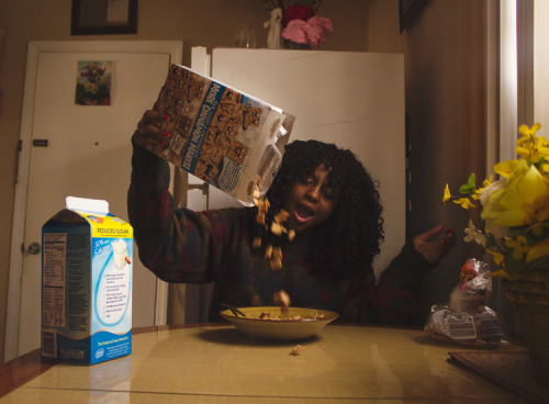 abbielengey:latashaalcindor:Cereal killa. #homebodysnap cred: khidtestedmotherapprovedI love this