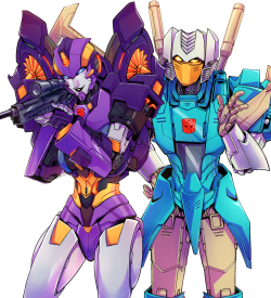 dataglitch:  Commission for dragonologist-in-training, who wanted Nautica and Brainstorm! I’m very sorry for being late with this piece, so I’ve added extra doodles:&gt; I hope ya like them! Edit: Right-click for bigger view! 