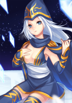 league-of-legends-sexy-girls:  Ashe