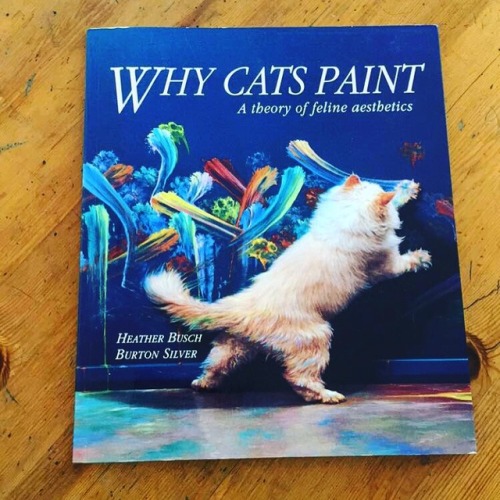 catladychronicles: “Why Cats Paint - A theory of feline aesthetics” Written by Heather B