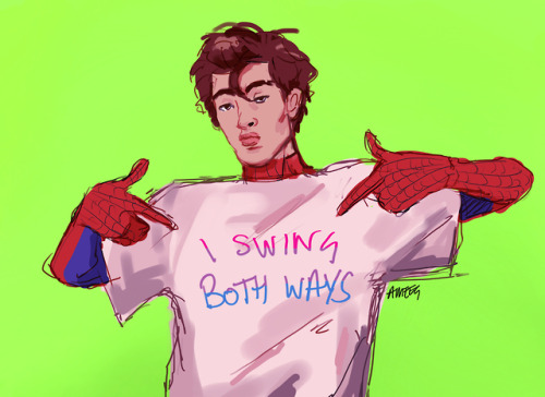 ameeg:omg its him its bi-derman