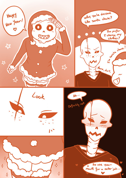 A little fontcest with my Poppy (Sans) and Crymson (Papyrus). Don&rsquo;t ask why Poppy is Miss Sant
