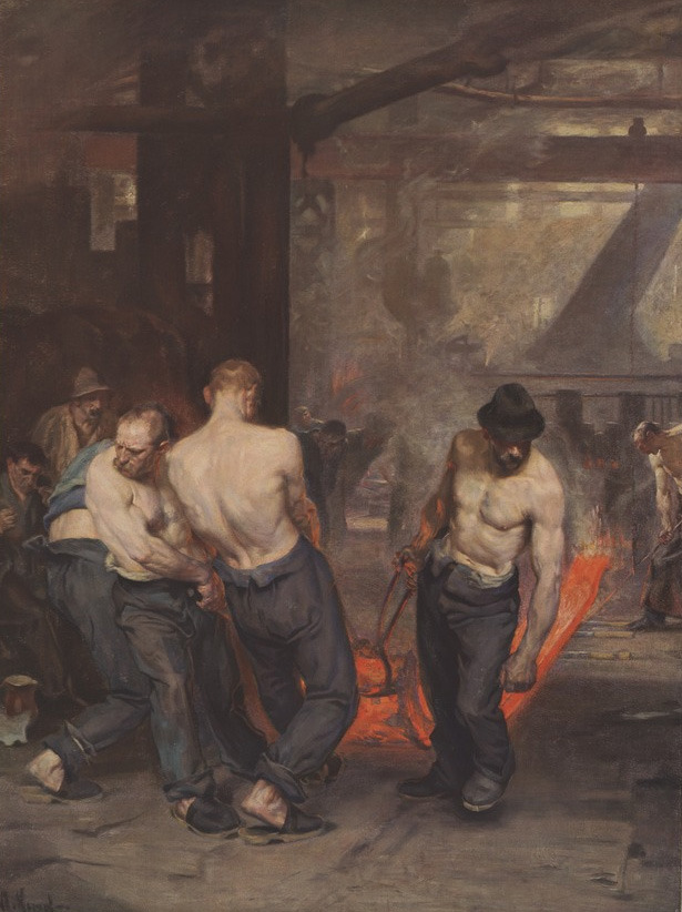 manwearingcamisole:  It was more difficult to convince father about having a painting