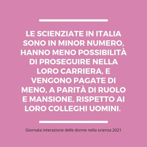 “Ma cosa volete di più? La parità l’avete raggiunta!” Ci dicono, ancora. Ma basta guardare la situaz