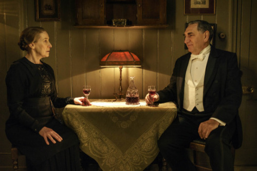 Today’s QPR is: Mr. Carson and Mrs. Hughes from Downton Abbey