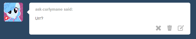 ask-curlymane:  asktheowlponysisters:  This one was fun to draw. &lt;33 Curlymane
