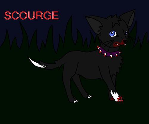 Tux Paint - Art Gallery — Scourge (from Warrior Cats) by Scrimblo Feex