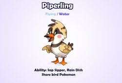 luxtempestas: REGIONAL BIRD we need more waterfowl/shorebird pokemon 