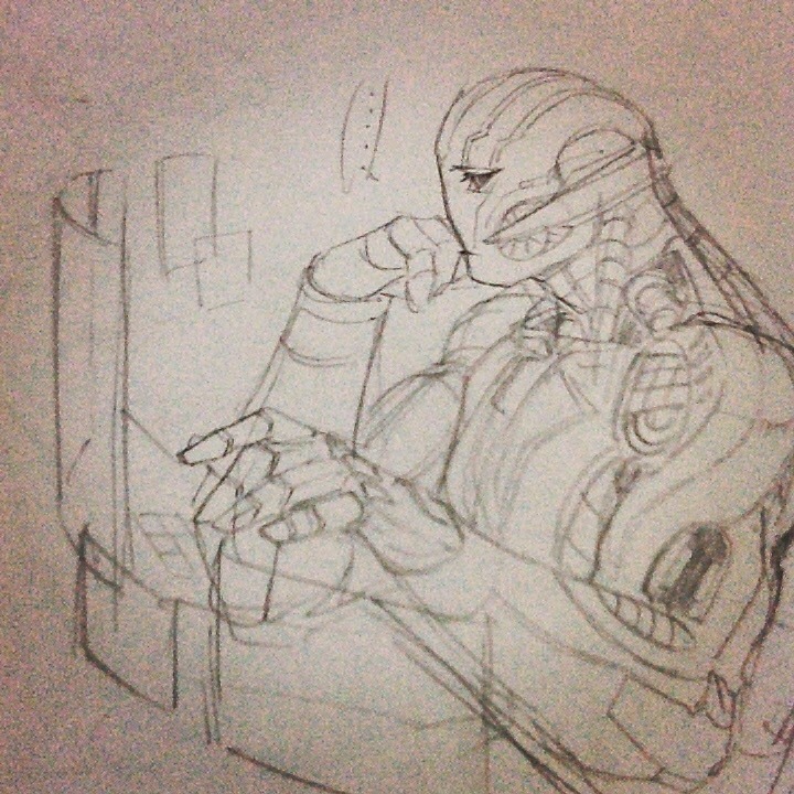 grilled-cockroach:  Instagram sketch/doodle[+some commission] dump  