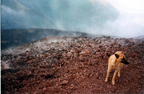 Volcan Fuego, Esquintla, Guatemala, 2002.Today’s news reports a major eruption of Volcan Fuego which