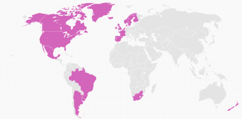 finchois:Countries where gay marriage is legal nationwide.