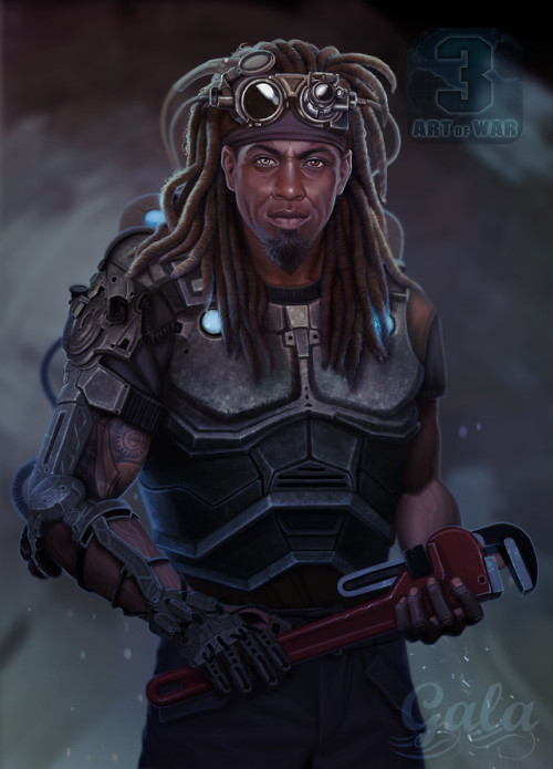 Mechanic by Galina Kalinina