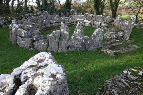 Din Lligwy Romano-Celtic Settlement, 4th century CE, Anglesey, North Wales, 25.11.17.An extensive fa