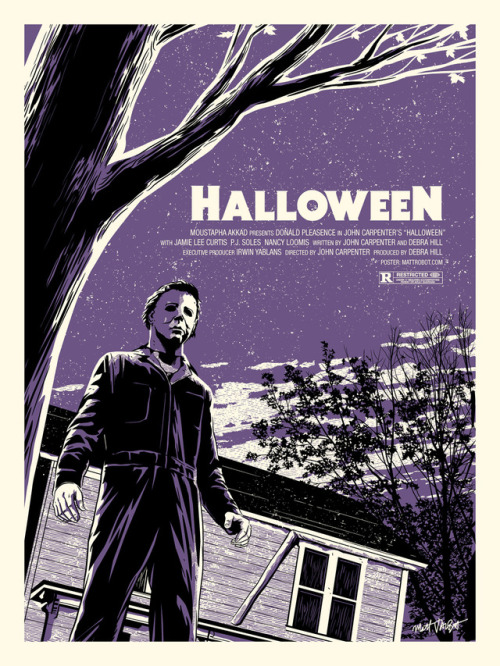 HALLOWEEN (1978) by Matt TalbotAs many of you know, I’ve spent three of the last four Octobers