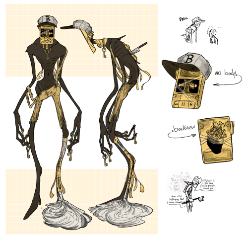 Here's Ink/corrupted Wally For My AU!!