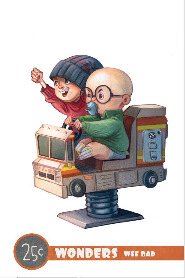 xombiedirge:   Lil’ Wonders Series by Patrick Ballesteros / Blog / Tumblr