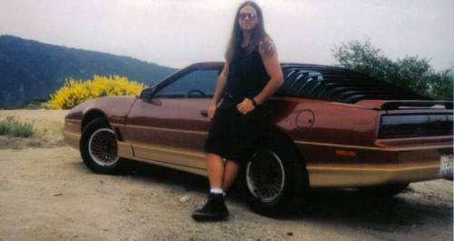 Me and my ‘85 Trans Am. Boy I thought I was really something. (1992) Forest Falls, CA. by most