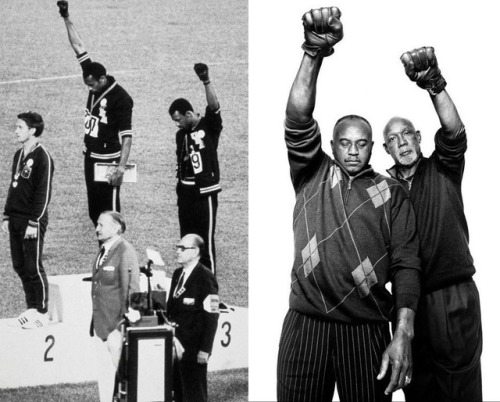 bellygangstaboo - On this date in 1968, John Carlos and Tommie...