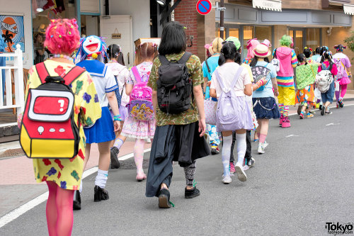 50+ pictures from the summer 2015 Harajuku Decora Fashion Walk in Tokyo!