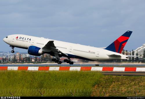 Delta departing Sydney