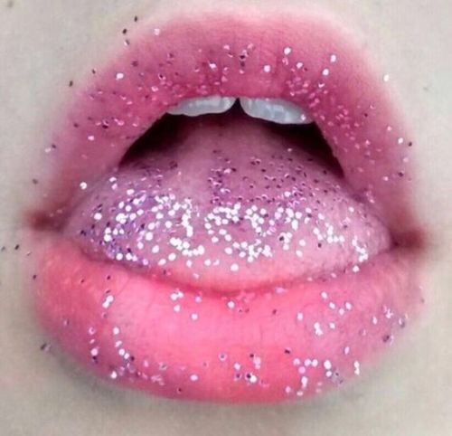 Glitter, it makes you feel good.