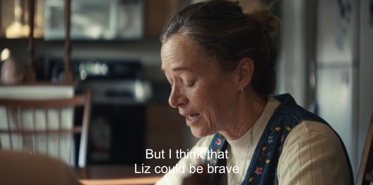 The Staircase 2022, “I knew what it was like to lose a sister.” #she could be brave because she always had her sister to fall back on #crying sobbing