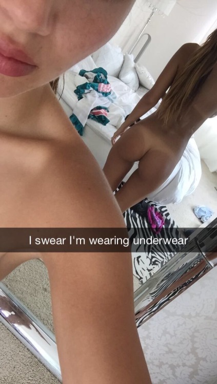 newd-amateurs: delicatelygirlyxoxo: [f]uck me if I’m wrong, but I swear I’m wearing underwear. (via 