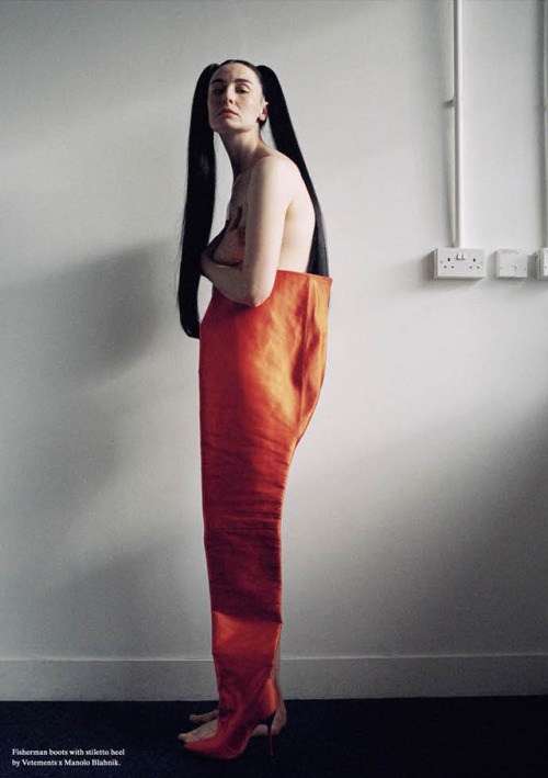 Porn Pics amen69fashion:  Erin O’Connor by Talia