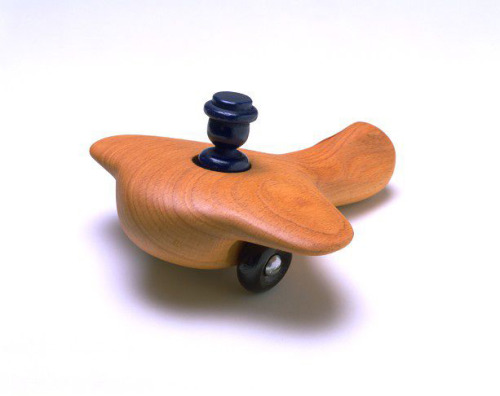 Antonio Vitali, plane for Spiel gut, 1990-95. Wood polished and stained. Germany. Via ©V&amp;A