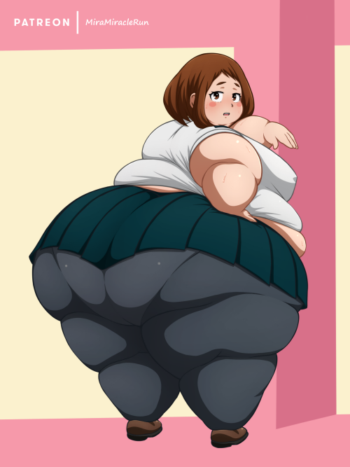 karmas-image-hoard:  Ochako sequence 5.5 by miramiraclerun  