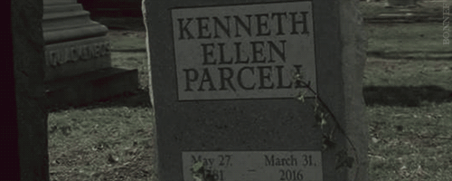 bonnef:Kenneth Ellen Parcell - Immortal BeingIf I’m reading his tombstone correctly, he was/will be 