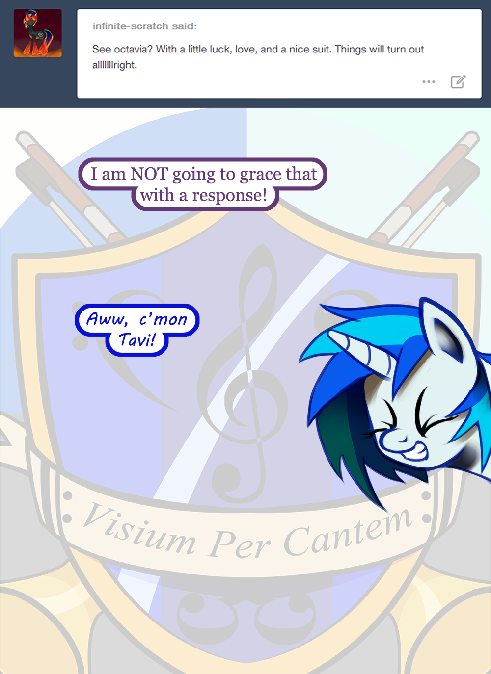 ask-canterlot-musicians:  There are some genres we will likely not get to.  X3