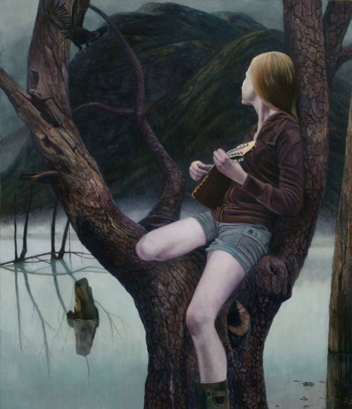 the curious painting of Christer Karlstad 