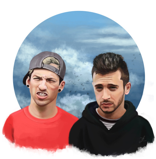 Tyler being cute and Josh being, well, Josh.I couldn’t decide which variant is better, so here’s all