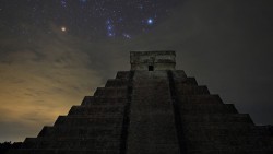 mandaladana:  Orion and Mayan pyramid. 