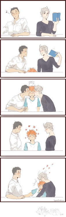 syruubi:  Day 6-Family/Fluff I guess this is sorta both? Hahahaha 