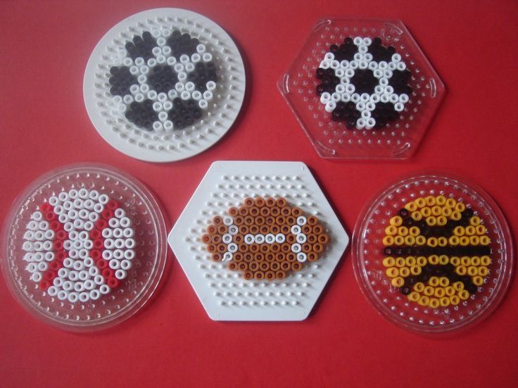 Sports Themes Baseball Beads