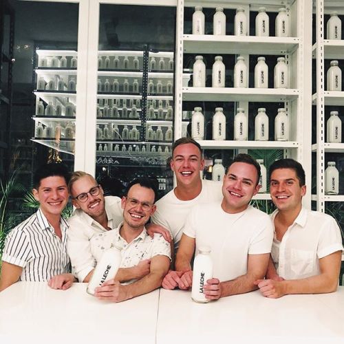 Wisconsin gays in a milk themed restaurant. Typical https://ift.tt/31LDhxg