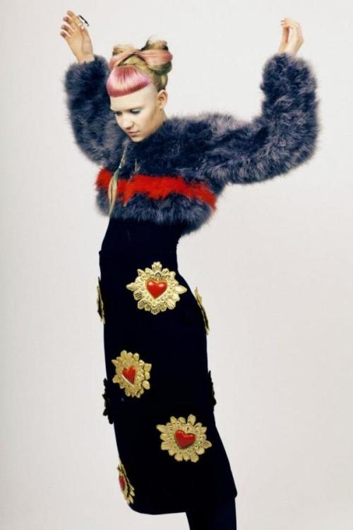 yapped:  Grimes for Idol Magazine 
