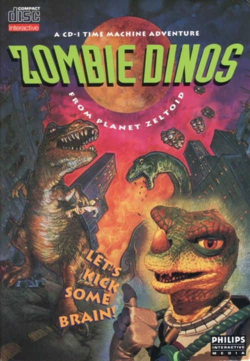 Zombie Dinos from Planet Zeltoid (CD-i, US) VS. Zombie Dinos from Planet Zeltoid (PC, US), 1992/5